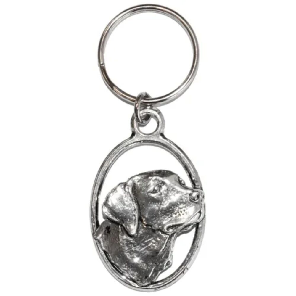 Labrador Retriever Keychain - Handcrafted in Fine English Pewter